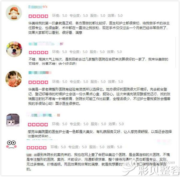 合肥華美整形雙眼皮隆鼻等真人案例術(shù)后反饋點(diǎn)評(píng)