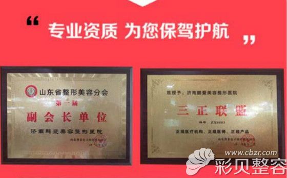 濟(jì)南鵬愛(ài)醫(yī)院榮譽(yù)