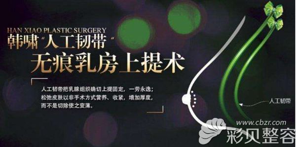 韓嘯人工韌帶乳房提升優(yōu)勢 韓嘯人工韌帶乳房提升優(yōu)勢