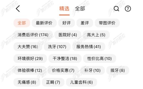 顧客對南京貝芽口腔的評價