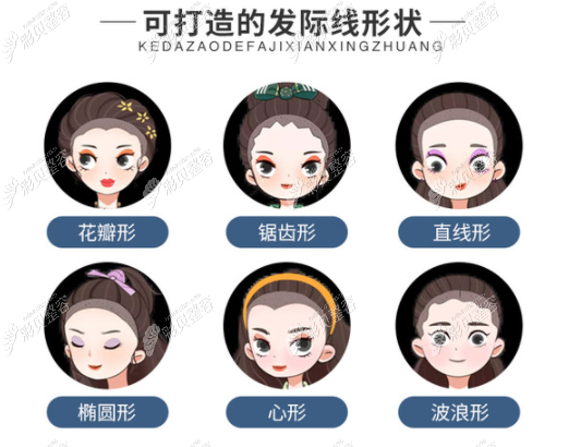 女士種植發(fā)際線什么樣的好看,但不想光頭,后腦勺能不剃發(fā)嗎