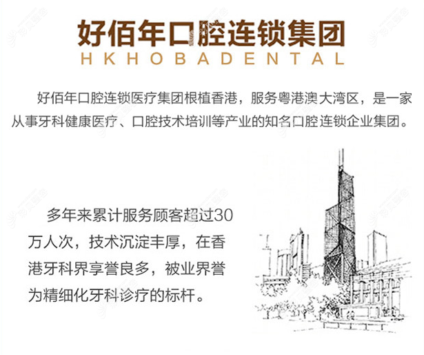 深圳好佰年口腔連鎖簡介